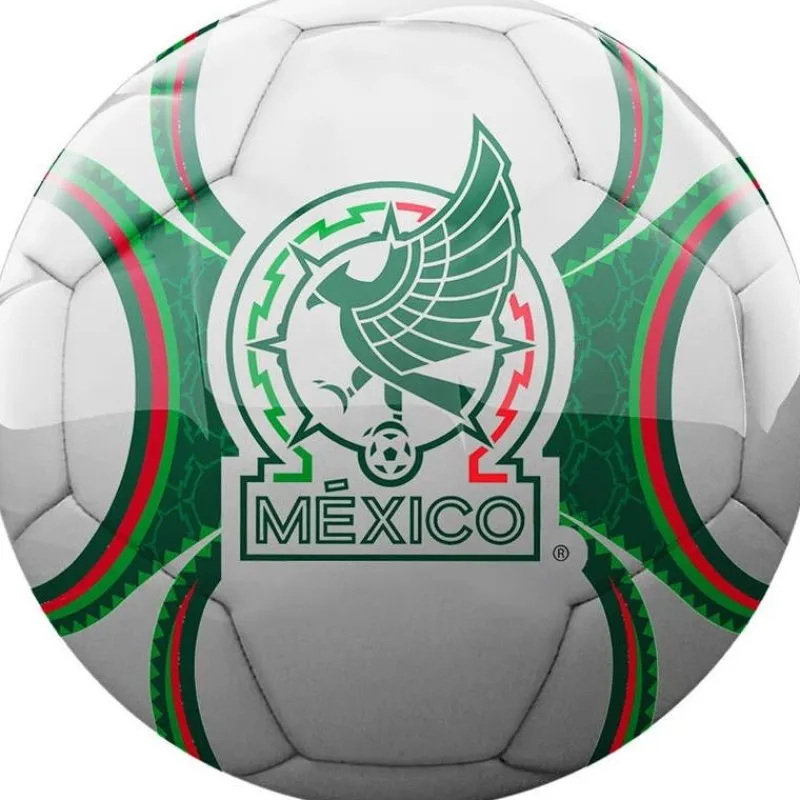 Balón de Fútbol de No.5 de la Selección Mexicana Blanco<Voit New