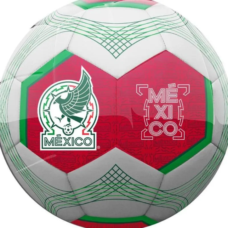 Balón de Fútbol de No.5 Edición Especial de la Selección Mexicana Blanco<Voit New