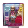 Barbie Chelsea Viajera con Perrito Incluye 7 Accesorios de Viaje<Mattel Clearance