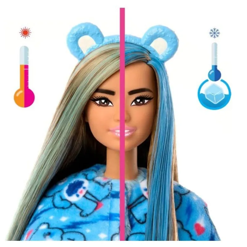 Barbie Cuttie Reveal Disfraz de Ositos Cariñositos Azul<Mattel Fashion