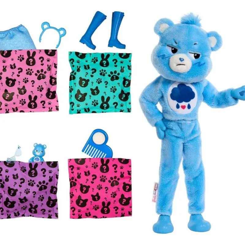 Barbie Cuttie Reveal Disfraz de Ositos Cariñositos Azul<Mattel Fashion