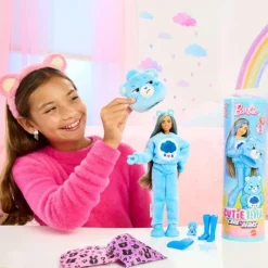 Barbie Cuttie Reveal Disfraz de Ositos Cariñositos Azul<Mattel Fashion