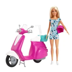 Barbie Diversidad Fashion Doll & Beauty con Vespa<Mattel New