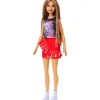 Barbie Diversidad Fashion Doll & Beauty con Peinado de Trenzas Mini Africanas y Minifalda de Latex<Mattel Fashion