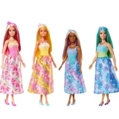 Barbie Doncellas Vestido Amarillo con Mariposas<Mattel Discount