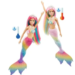 Barbie Dreamtopia Sirena Cambio de Color Agua GTF89<Mattel Discount