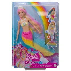 Barbie Dreamtopia Sirena Cambio de Color Agua GTF89<Mattel Discount