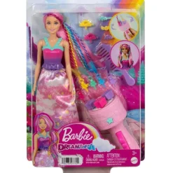 Barbie Fashion Doll Trenzas Mágicas con Accesorio Creador de Trenzas<Mattel Clearance