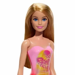 Barbie Fashion Doll & Beauty de Playa con Traje de Baño Rosa<Mattel Online