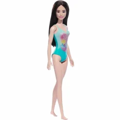 Barbie Fashion Doll & Beauty de Playa con Traje de Baño Azul<Mattel Sale
