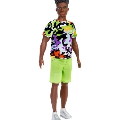 Barbie Fashion Doll & Beauty Ken Playera Camo<Mattel Hot