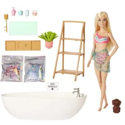 Barbie Fashion y Belleza Set de Juego de Baño de Burbujas<Mattel Discount