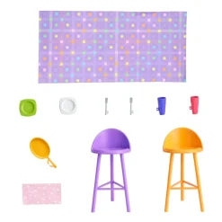 Barbie Glam Set Getaway House con 4 Áreas de Juego: Cocina, Baño, Dormitorio y TV Room<Mattel Sale