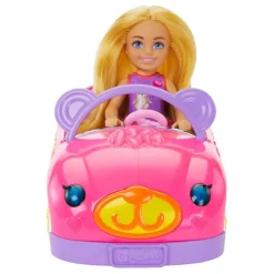 Barbie Muñeca Chelsea con Set de Juegos Auto de Osito<Mattel Fashion