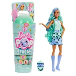 Barbie Muñeca Sorpresa Boba Tea Verde<Mattel Best