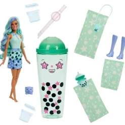 Barbie Muñeca Sorpresa Boba Tea Verde<Mattel Best