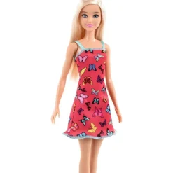 Barbie Muñeca Vestido Rojo con Mariposas<Mattel Sale