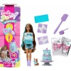 Barbie Party Unboxed Muñeca Get Ready With Me Vestido Morado JFG68-<Mattel Hot