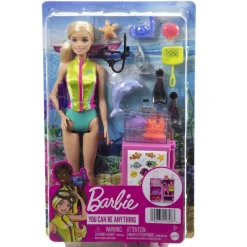 Barbie Profesiones Bióloga Marina con Maleta y Accesorios<Mattel Outlet