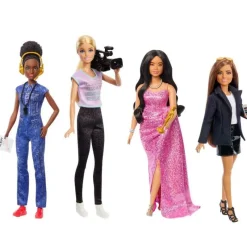 Barbie Profesiones Directora de Cine Set con 4 Muñecas<Mattel Clearance