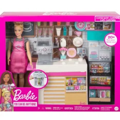 Barbie Set de Cafetería incluye Barbie BarTender<Mattel Online