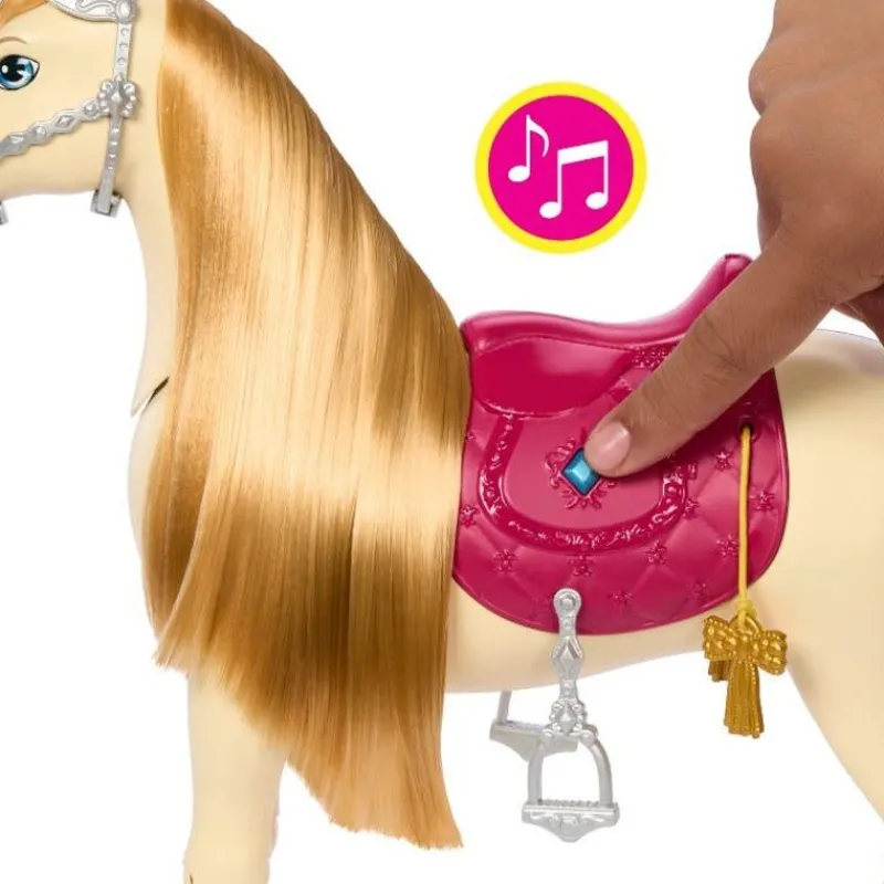 Barbie set de Juego Caballo con Pelo para Peinar y 11 Accesorios<Mattel Discount