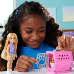 Barbie Set de Juego Chelsea Fiesta de Perritos JDF89<Mattel Sale