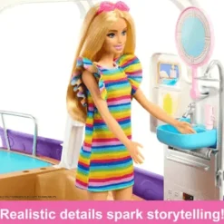 Barbie Set de Juego Yate de los Sueños HJV37<Mattel New