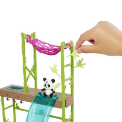 Barbie Set de Juegos Cuidadora de Pandas, Incluye 2 Pandas Bebés<Mattel Sale