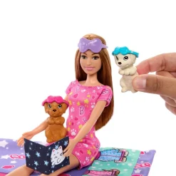 Barbie Set Fiesta de Pijamas con Perritos<Mattel Clearance