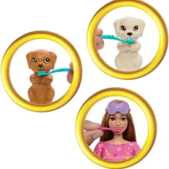 Barbie Set Fiesta de Pijamas con Perritos<Mattel Clearance