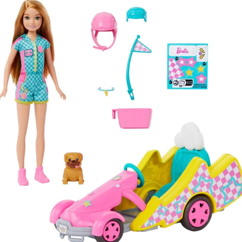 Barbie Stacie Al Rescate con Go Kart<Mattel Best