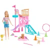 Barbie Stacie Entrenadora de Perros con Set de Entrenamiento<Mattel Discount