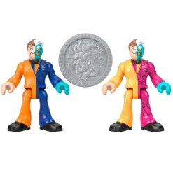 Batman Imaginext 2 Pack Incluye a Batman y Dos Caras que Cambian de Color<Mattel New