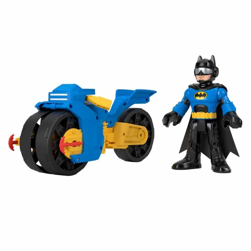 Batman Imaginext Batimoto Lanza Proyectiles y Figura de Batman<Mattel Fashion