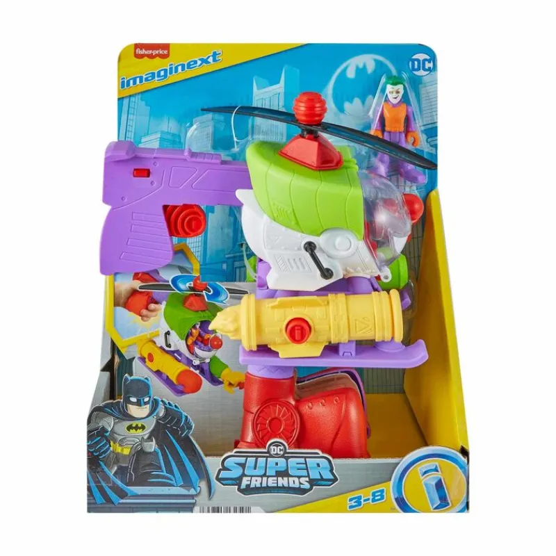 Batman Imaginext Joker Helicóptero Robocopter<Mattel Discount