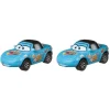 Cars de Disney y Pixar Duo Pack Vehículos de Juguete Mia y Tia Dinoco<Mattel Best