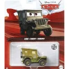 Cars de Disney y Pixar Vehículo de Juguete Sargento<Mattel Hot