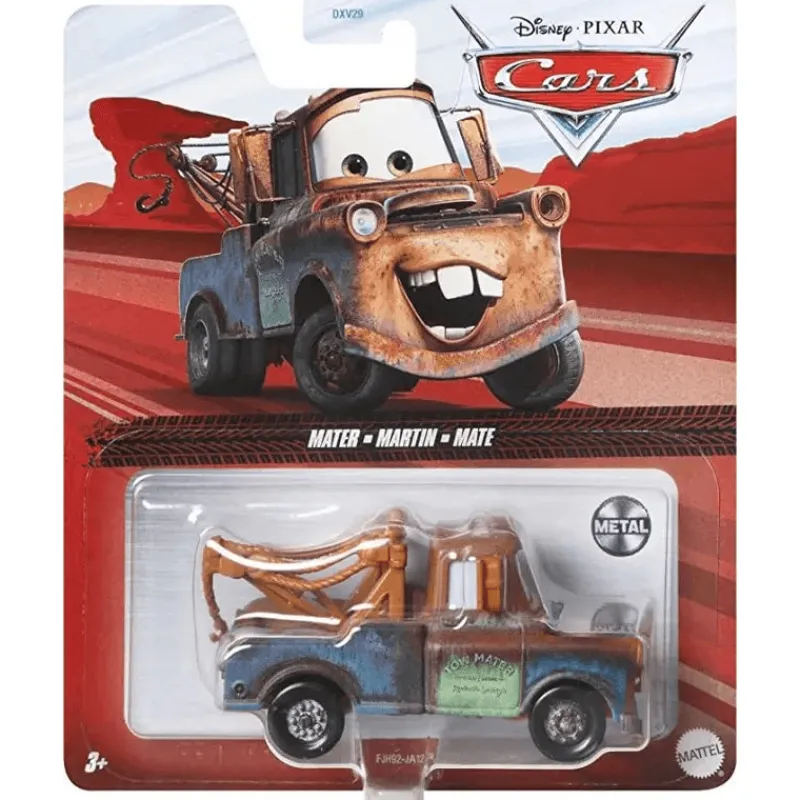Cars de Disney y Pixar Vehículo de Juguete Mate<Mattel Hot