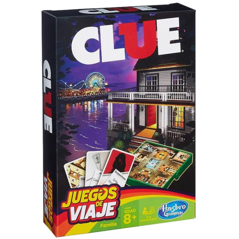 Clue Mini Juegos de Mesa de Viaje<Hasbro New