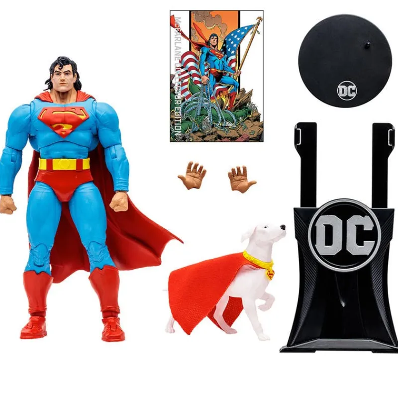 DC McFarlane Superman con Krypto Figura de Colección 6071362<Spin Master Discount