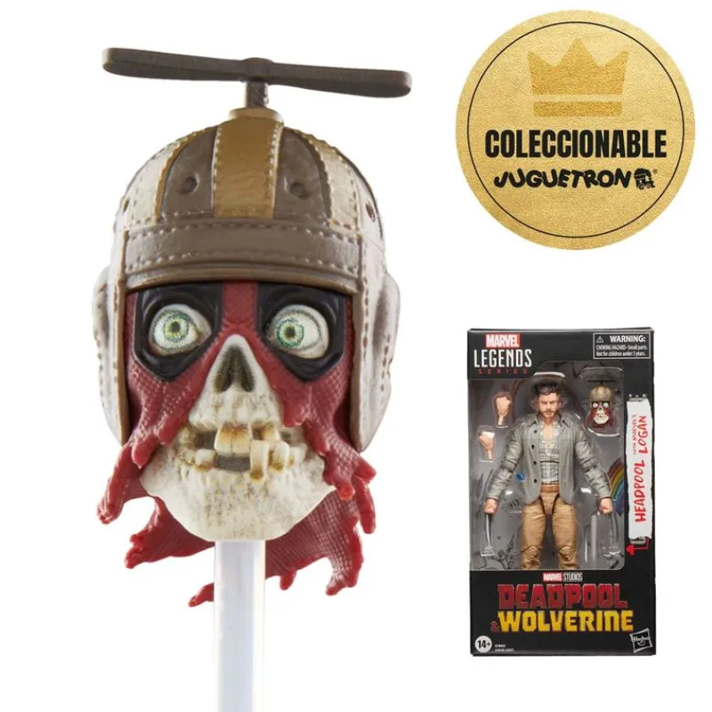 Deadpool Headpool con Wolverine G1662<Marvel Fashion