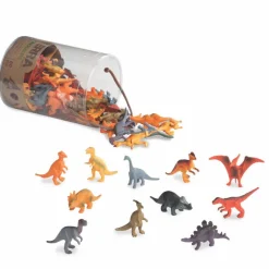 Dinosaurios bote con 60 Dinosaurios<Importacion Juguetron Hot