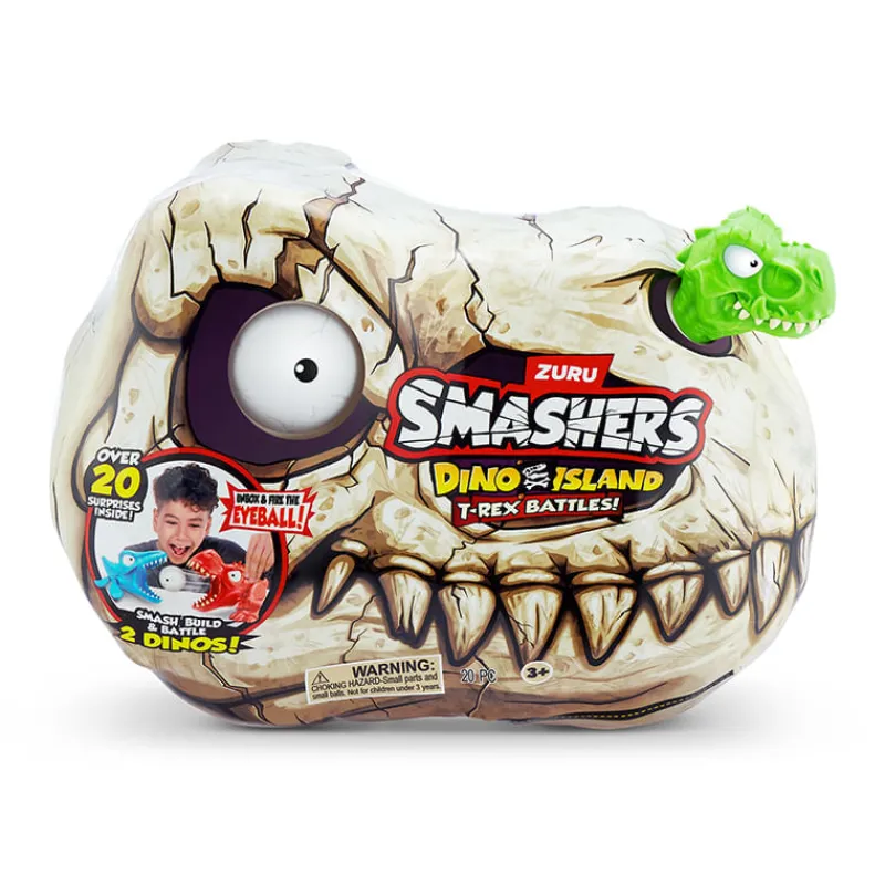 Dinosaurios de Batalla con 2 Figuras Smashers T-Rex<Importacion Juguetron Hot