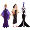 Disney 100 años 3 Villanas de Colección Cruella De Vil, Maléfica e Yzma<Mattel Best
