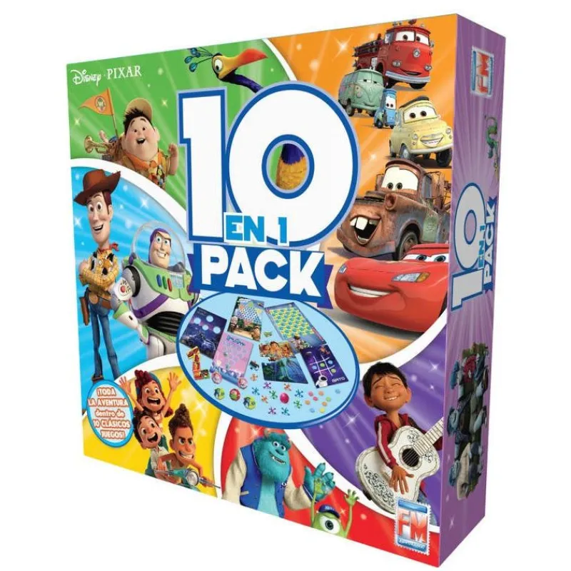 Disney Pixar Set de 10 Juegos de Mesa<Fotorama Discount