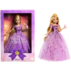 Disney Princesas Birthday Celebration Rapunzel, Figura de Colección<Mattel Discount