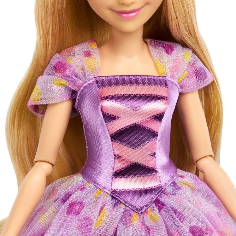 Disney Princesas Birthday Celebration Rapunzel, Figura de Colección<Mattel Discount