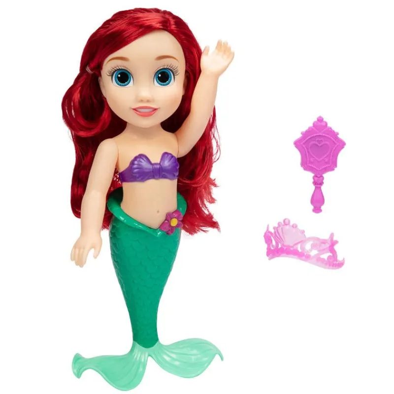 Disney Princesas La Sirenita Ariel con Brush Muñeca Bebé<Jakks Pacific Outlet