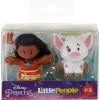Disney Princesas Little People 2 Pack con Moana y Pua<Mattel Online